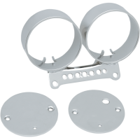 (image for) Dual Gauge Bracket Chrome