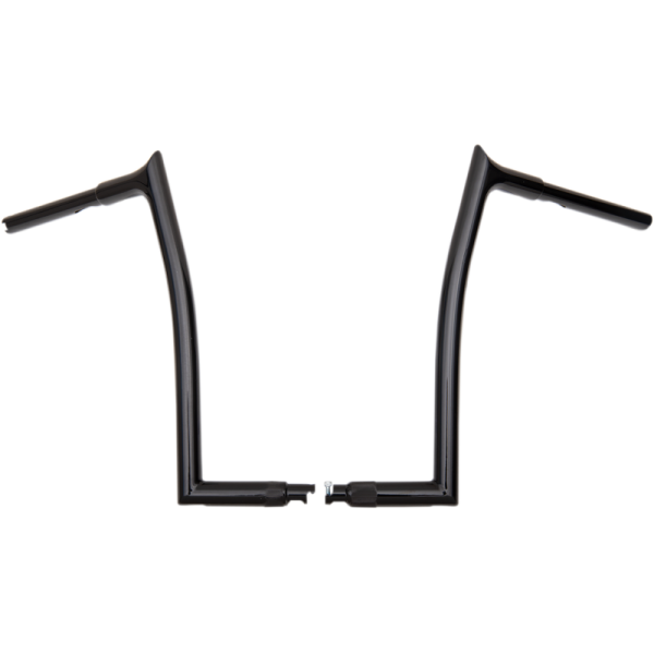 (image for) Pointed Top Handlebar Gloss Black 16 Inch