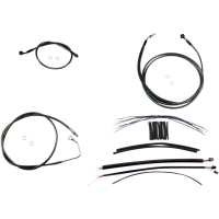 (image for) Black Pearl Handlebar Installation Kit (10" Apes)