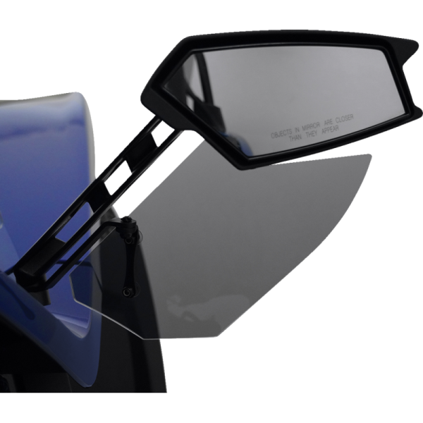 (image for) SHOW CHROME Aeroflo Lower Wind Deflectors - Smoke