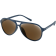 (image for) Bobster Maverick Sunglasses - Matte Navy/Brown HD w/ Silver Mirror