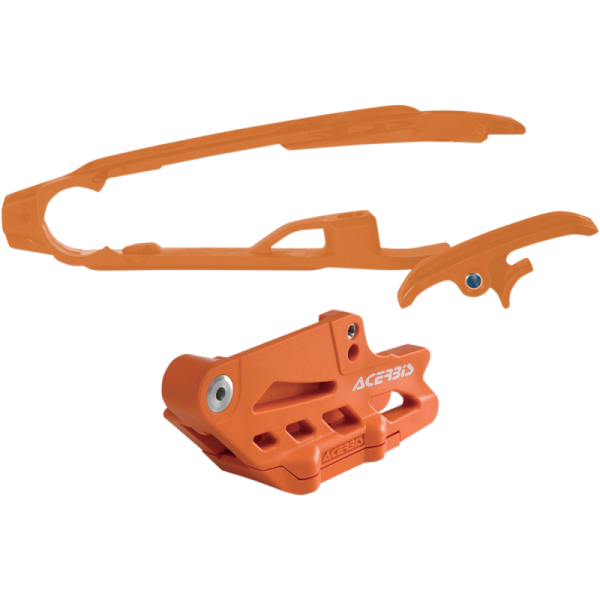 (image for) Acerbis Chain Guide and Slider Set - Orange