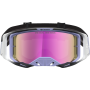 (image for) Alpinestars Vision 8 Goggles - Maven Lavender/Black (Mirror Pink Lens)