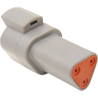 (image for) Gray 3-Pin Receptacle