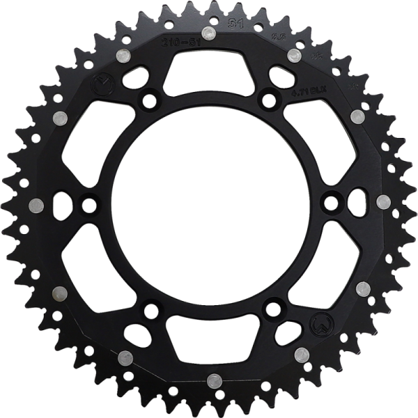 (image for) Moose Racing Dual Sprocket - 51T - Black