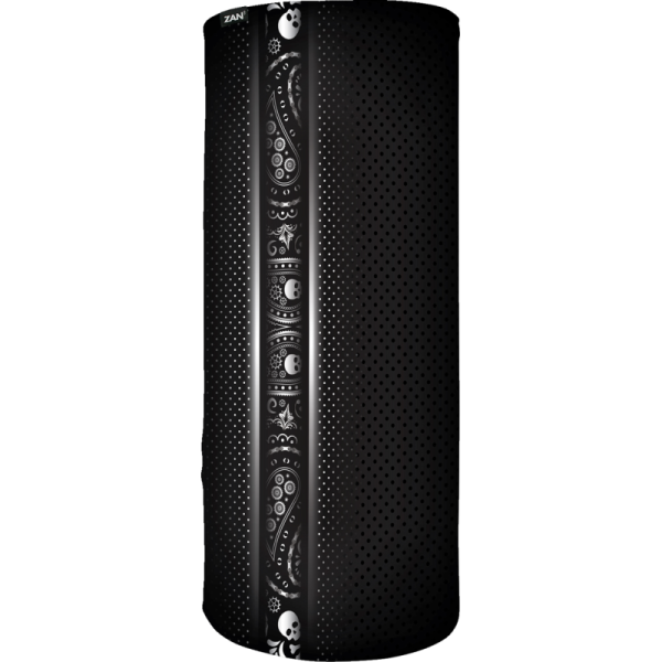 (image for) Zan Headgear SportFlex Motley Tube - Carbon halftone