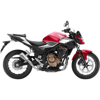 (image for) LV-10 Stainless steel Slip-On for HONDA CB/CBR500F/X/R 19-23