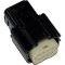(image for) Black 8-Pin Female Connector
