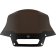 (image for) Klock Werks Kolor Flare Windshield, 8" Bronze