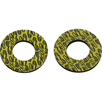 (image for) Renthal Grip Donutz - Black on yellow