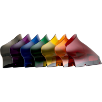 (image for) Kolor Flare™ Windshield 9" Orange