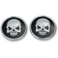 (image for) Skull Gas Caps Vented/Non-Vented Pair