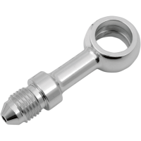 (image for) Chrome Fitting 7/16" banjo x AN-3 male straight