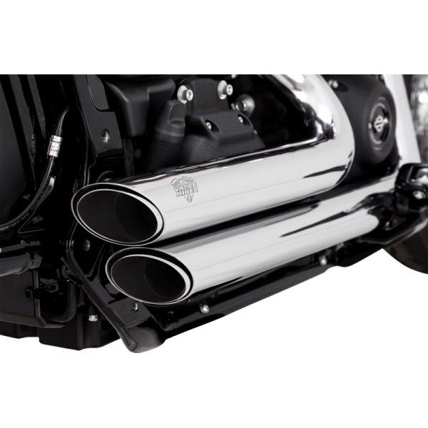 (image for) Vance & Hines Shortshots Staggered PCX Exhaust System Chrome