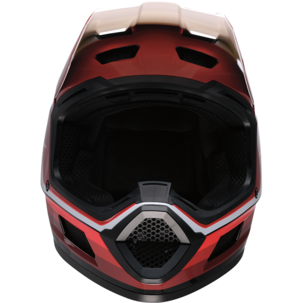 (image for) Z1R Dirt Maxx Youth Helmet - Vortex Red/White - Size S