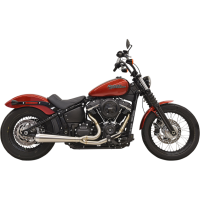 (image for) Bassani Road Rage III 2-Into-1 System - Stainless w/ Partial Heat Shields