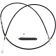 (image for) Drag Specialties Black Vinyl High Efficiency Clutch Cable - 0652-2371