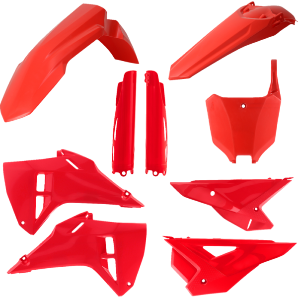 (image for) Acerbis Replacement Plastic Full Kit - Red