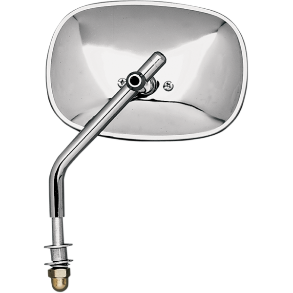 (image for) Emgo Stamped Steel Bolt-On Mirror, 3 3/8" x 5"