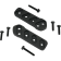 (image for) Show Chrome Passenger Floorboard Relocation Kit for Can-Am Spyder RT 20-24