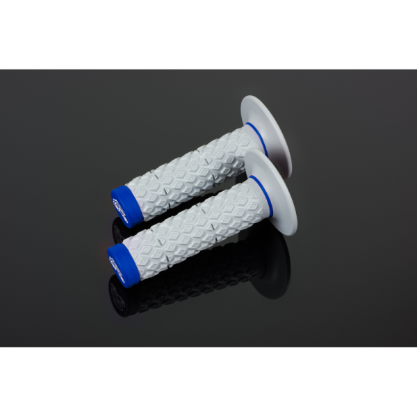 (image for) Renthal Comfort Pattern Dual Compound Grips - Blue