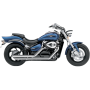 (image for) Streetrod Slashdowns Exhaust System, Chrome