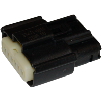 (image for) Molex 08-21 6-position female connector