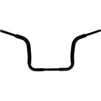 (image for) EZ Install Round Top Handlebar - Black, 12” Rise