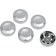 (image for) Rear Pulley Bolt Covers, Chrome