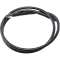 (image for) Black Vinyl-Coated Stainless Steel Brake Line 43"