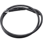(image for) Black Vinyl-Coated Stainless Steel Brake Line 43"