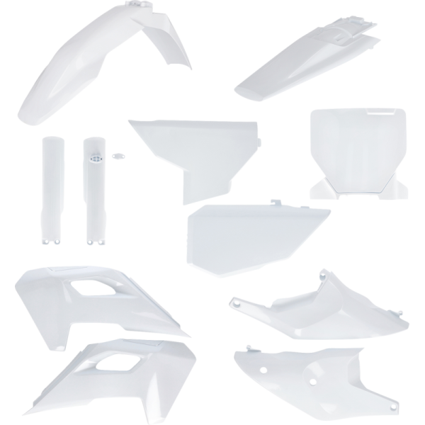 (image for) Acerbis Full Plastic Kit - White