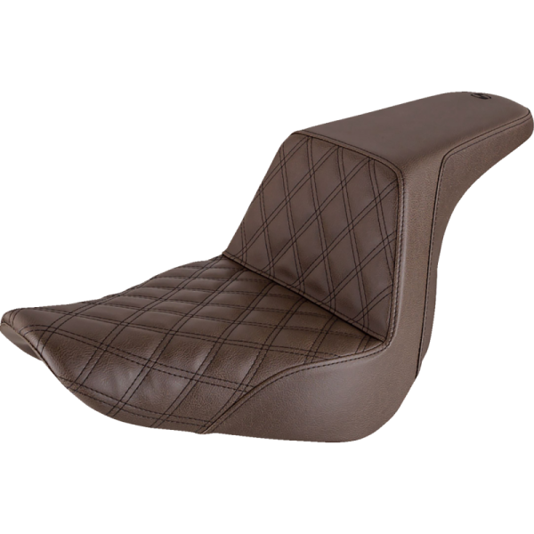 (image for) Saddlemen Step-Up Seat Front LS Brown