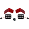 (image for) LED Tour-Pak Run/Brake Light Red