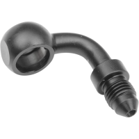(image for) Ebony 90° 7/16" Banjo Fitting