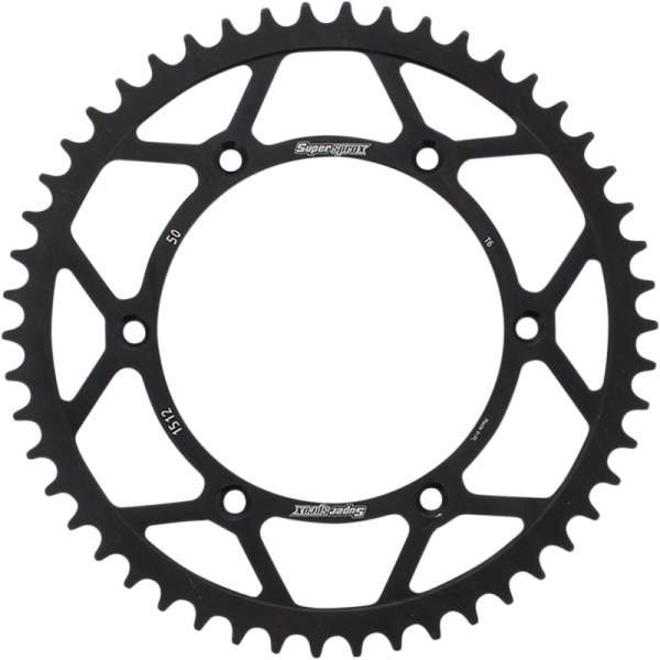 (image for) Supersprox Rear Sprocket - 50T (Steel/black)