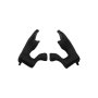 (image for) Thor Fleet Cheek Pads - Black, Size XL (40 mm)