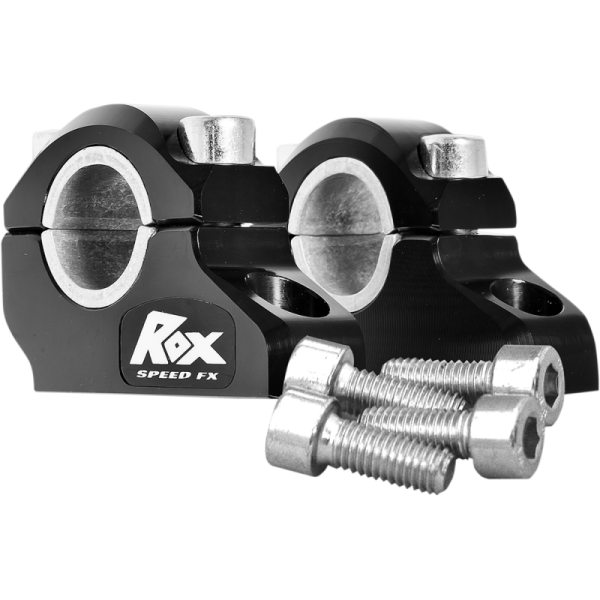 (image for) Rox Speed FX 1 1/4" Pro-Offset Elite Block Riser, Black Anodized