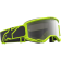 (image for) Alpinestars Vision 5 Goggles - Rora Black/Fluo Yellow (Mirror Silver Lens)