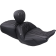 (image for) Mustang One-Piece Deluxe Touring Seat - Black w/ black diamond stitching