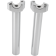 (image for) Drag Specialties Forged Aluminum Straight Riser, Chrome, 8"