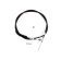 (image for) Longitudinally Wound Black Vinyl Clutch Terminator Cable