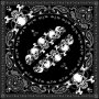 (image for) Cotton Bandanna - Skull row