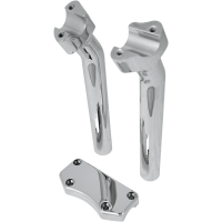(image for) Riser/Clamp Kit 1" Dia Chrome 9 1/2"