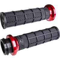 (image for) Hart-Luck Lock-On Grips Black/Red