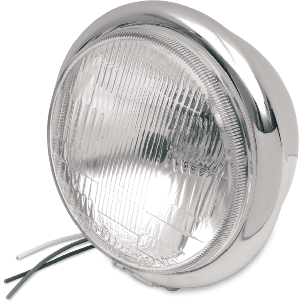 (image for) Drag Specialties Chrome Bottom-Mount Headlight