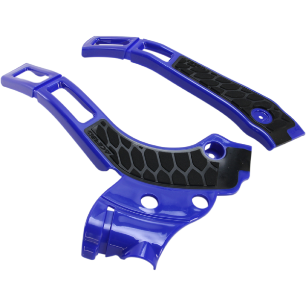 (image for) Acerbis X-Grip Frame Guard - Yamaha YZ125/250 06-26 - Blue/black