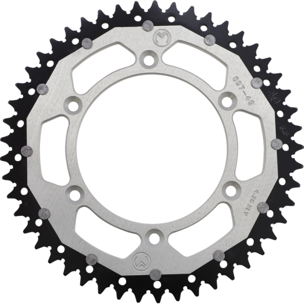 (image for) Moose Racing Moose Offroad Dual Sprocket - 49T Silver