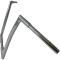 (image for) EZ Install 1 1/4" Flat Top Handlebar Chrome 16" Rise