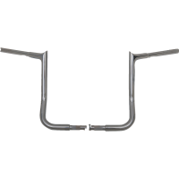 (image for) EZ Install 1 1/4" Pointed Top Handlebar Chrome 14" Rise